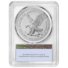2025  w   1 American Silver Eagle Pcgs Ms70 Fs Flag Label