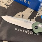 Benchmade 940 Osborne Green Aluminum Cpm-s30v Blade 3 4   Folding Knife