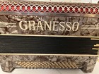 1928 Granesso Button Accordion - Working  Needs Tuning - Vintage Collectible