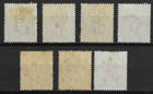 St Lucia 1883-98 Qv Definitive Selection Used  7v 