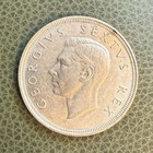 1948 South Africa 5 Shillings Silver Coin King George Vi 0 800 Silver
