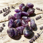 Natural Amethyst Rolled Stone Healing Crystal Reiki Chakra Meditation Gemston