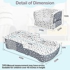 Toddler Travel Bed  Portable Toddler Bed   Chair 2-in-1     Convertible Travel C