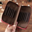With Divider Pen Holder Case Multiple Pen Case Pen Bag Pencil Pouch For 10 Pens