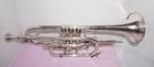 Bach Stradivarius Model 37 Silver Plated Bb Professional Cornet Ml 205075