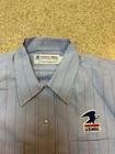 Vtg Flying Postal Service Us Mail Button Shirt Short Sleeve Size 36 Horace Small