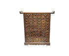  198 Vintage Chinese Apothecary Herbal Medicine Cabinet 40  H