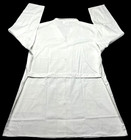 Lab Coat Womens  xl  White 3 Pockets Snap Buttons Long Sleeves Medical Nwot
