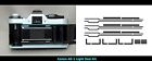 3kit Set Canon Ae-1 Ae1 Camera Light Seal Adhesive Form Replacement From Japan