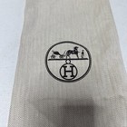 Hermes Drawstring Shoes Dust Bag Pouch 13 5  X 6 5   0750 