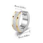 Stainless Steel Womens Mens Hoop Earrings Huggie Earrings Cz Piercings Gift X4 2