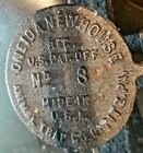 Antique Usda Oneida Newhouse No  3 Trap  Swivel  10 5 Chain   Drag