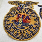 Ffa Vocational Agriculture Jacket Back Patch And Arm Patch Vintage