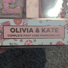 Olivia   Kate Raspberry Ros   Foot Care Set Feet Lotion   Body Wash 3 38 Fl Oz