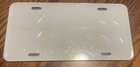 John Deere Diamond Plate Chrome Vanity License Plate