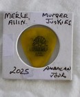 Merle Allin Murder Junkies Tour Issued Guitar Pick 2025 Hand Signed