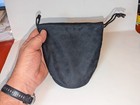 Lot Of 2 Nikon Cl-1218 Black Soft Camera Lens Case Pouch W draw String