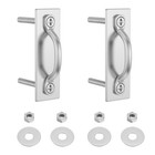 2pack Stainless Steel Boat Dock Ladder Hardware Attachment Kit Fit Silvery 