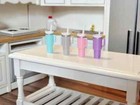 Dollhouse Miniature  Stanley Cups Water Mug 1 12 Scale W  Lid And Straw