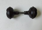 Pair Of Antique Taylor Boggis Steel Ornate Nouveau Door Knobs