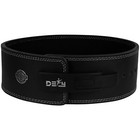 Defy Weight Lifting Buckle Lever Leather Belt Gym Training Power Lifting Belt