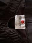 Hanes Sport Active Gear Black Athletic Running Shorts With White Trim Size S