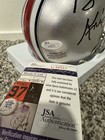 Bobby Knight Ohio State Buckeyes Signed Auto Vsr4 Mini Helmet Jsa Coa 
