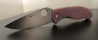 Spyderco Tenacious Holy Grail  001 Collector Knife Red Check C122gprc Limited 