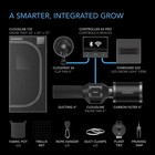 Advance Grow Tent System 2x2  1-plant Kit  Wifi-integrated Controls  24x24x72 