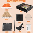 211pc Sports Trading Card Cleaning Kit Care Restoration Tools