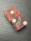 Vintage Dice Riviera Hotel   Casino Las Vegas Nevada Red Dice
