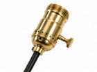 Solid Brass Replacement Socket For The Delta 882 Retirement Work Light 