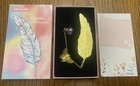 Brooloo Feather Metal Bookmark Gift For Book Lovers Gold Tone With Pretty Box