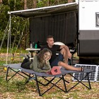 2 Person Camping Bed For Adults Outdoor Sleeping Cot With Carry Bag Beach Hiking