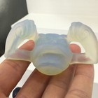 1pc Natural Flame Stone Quartz Hand Carved Monster Crystal Reiki Healing