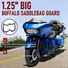 Street Glide Meathook Rear Saddlebag Guard Bar For Harley Road Glide King 14-up