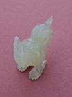 Vintage  antique Chinese Green Jade Carved  Rooster    Cockerel  Statue