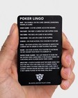 Metal Poker Hand Rankings Card     Stainless Steel     Texas Hold  em Hand Ranking C