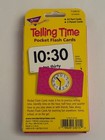 Trend Enterprises -- Telling Time Pocket Flash Cards T-23015 - New