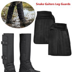 Snake Guard Leg Proof Gaiters W  Adjustable Size Outdoor Waterproof Hiking Boot