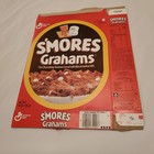 1990 1991 S mores Grahams Cereal Box Smores Chocolate General Mills Vintage 77