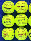 1 Doz  12  Trump   Tattoo Slow-pitch Softballs In Very Good Condition