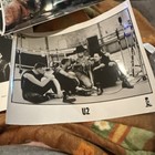 U2 Black   White Colored 8x10 Glossy Promo Photo Original Lot Of 4 Unique Lot