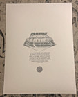 Pearl Jam 2024 Seattle Wa 5 28 24 Tour Poster Ames Bros