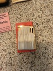 Colibri Mother Of Pearl Vintage Lighter Gold Tone With Box And Papers Untested 
