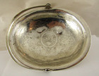 Imperial Russian 84 Silver Basket Bowl 1883 St Petersburg Pyotr Dmitriyev 203g