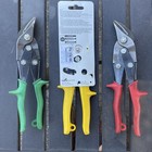Wiss Tin Snips Metal Shears 3pc Set - Red Green Yellow Mpc3s  M6  M7