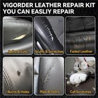 Black Leather Repair Kit For Furniture Leather Seat Repair Kit For Cars Easily    