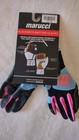 New  Marucci Youth Medium Blacksmith Batting Gloves Black Blue Pink