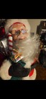 Vintage Mid Century Christmas Holiday Creations 16  Santa  musical  Batteries